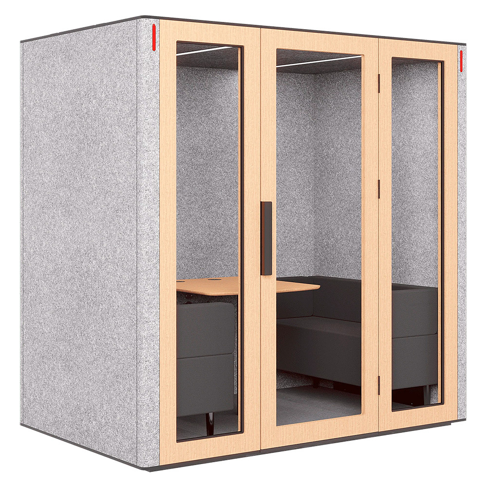 Акустическая кабина двухместная Capsula QUADRO CUSTOM