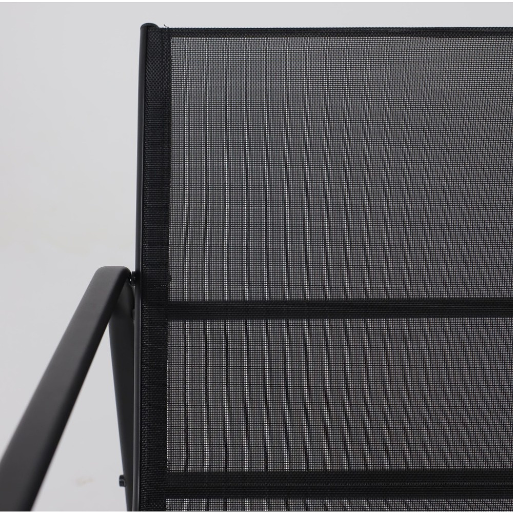 Комплект мебели садовой AksHome VERANDA (кресло 2 шт, диван 1 шт, стол 1 шт), черный - 24