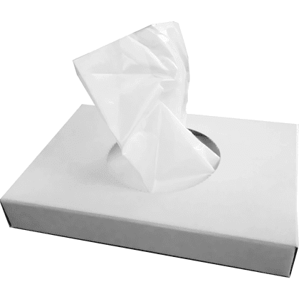 Пакеты полиэтиленовые гигиенические, белый, 30 шт/упак