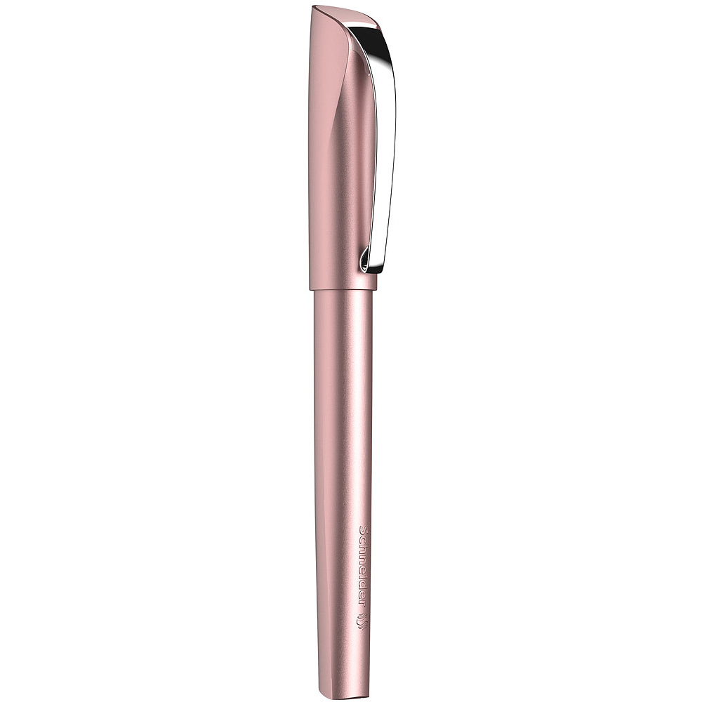 Ручка-роллер "Schneider Ceod Shiny", M, пудровый розовый, стерж. синий - 3