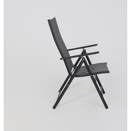 Кресло садовое AksHome CATANIA, ткань, серый, черный - 13