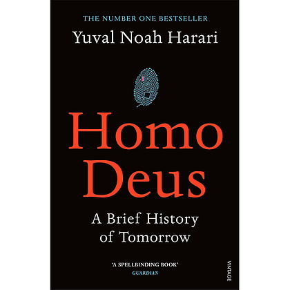 Книга на английском языке "Homo Deus: Brief History of Tomorrow", Харари Ю. 