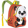 Рюкзак школьный "Panda", красный, салатовый - 2