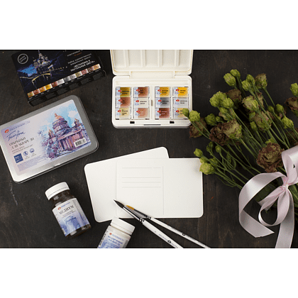 Набор для рисования акварелью «Белые ночи «Акварель №1» - 3