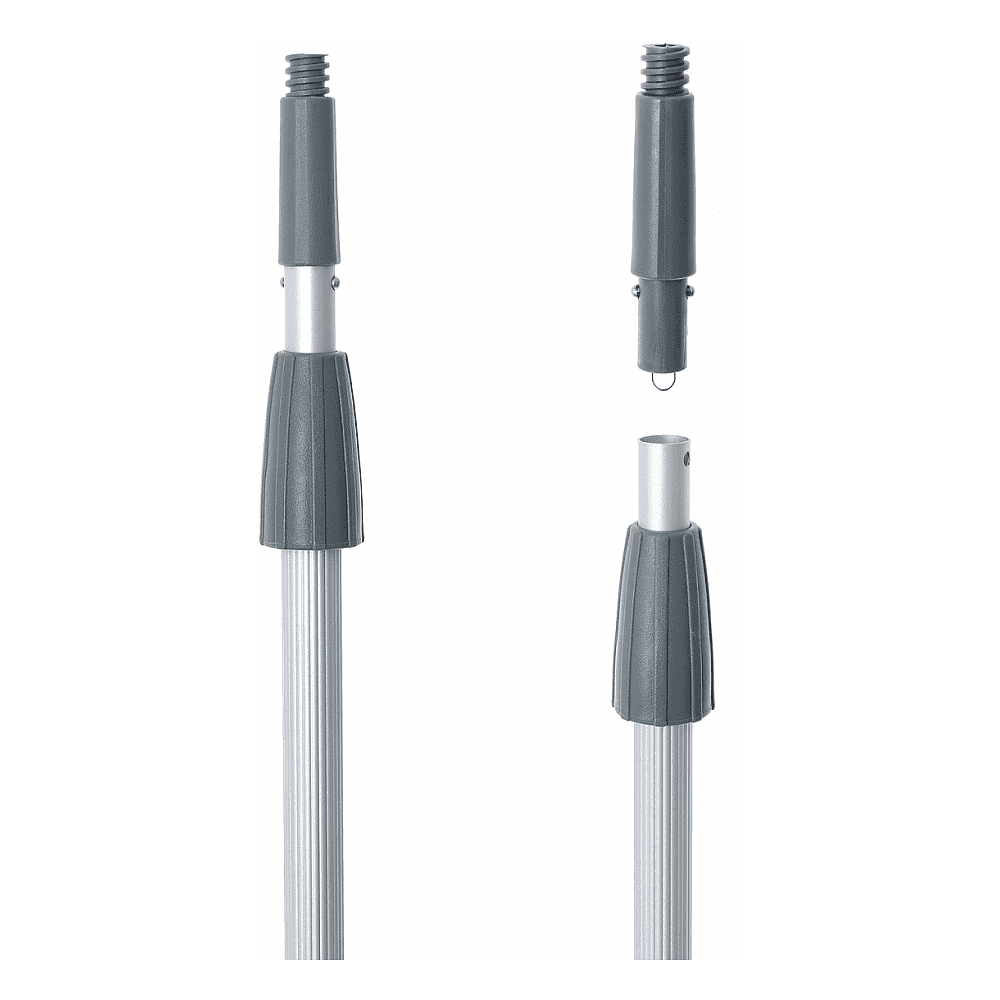 Ручка для МОПа алюминиевая HQ Profiline, 120 см, металлик - 2