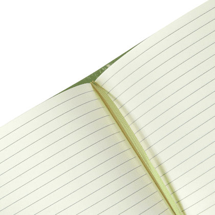 Блокнот "3223-10", А5, 80 листов, линейка, зеленый, -50% - 5