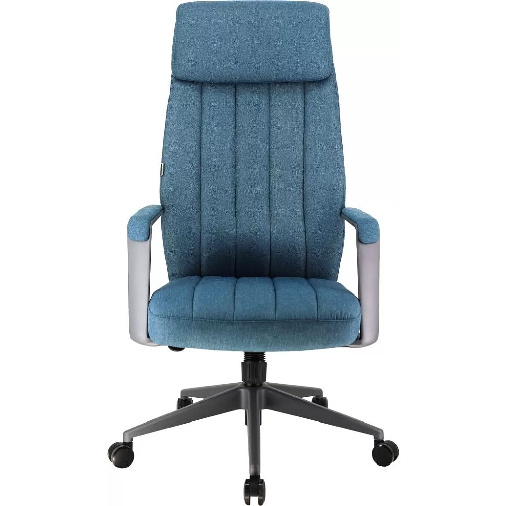 Кресло компьютерное EVERPROF Shanghai, ткань, синий, металл, корпус черный - 2