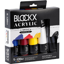Набор акриловых красок "Blockx. Primaries"