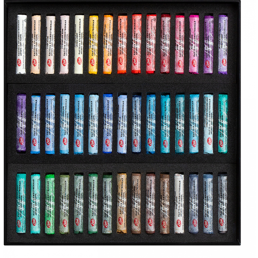 Пастель сухая "Мастер Класс", набор 45 цветов - 5