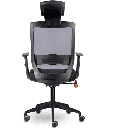 Кресло для руководителя "UTFC Гарвард СН-500", сетка, пластик, черный, -50% - 4