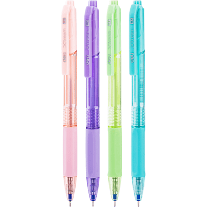 Ручка шариковая автоматическая "Extra", 0.7 мм, ассорти, стерж. синий