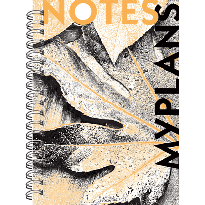 Блокнот "Красота в деталях", А6, 80 листов, клетка, серый