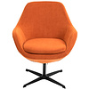 Кресло мягкое EVERPROF Rocky, ткань, оранжевый, металл - 2