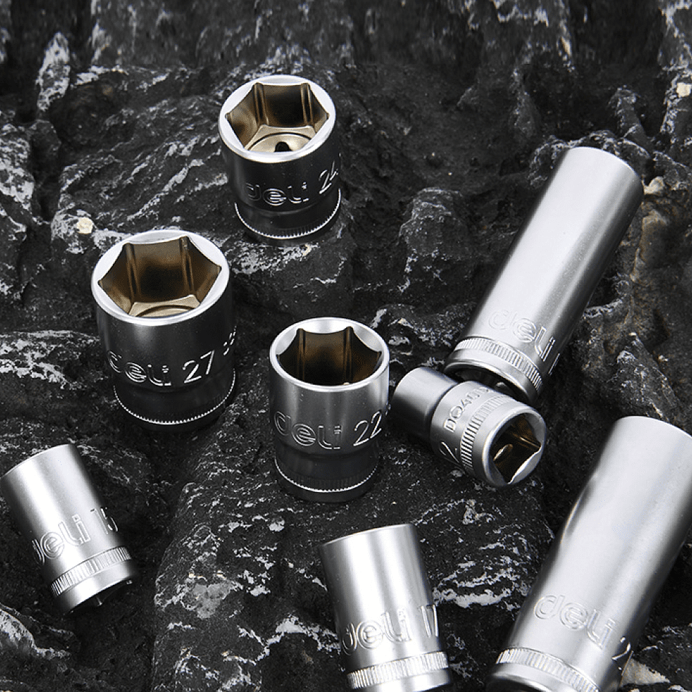 Набор инструмента 1/4", 1/2" Deli RS EDQ44094, 94 предмета - 8