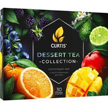 Чай "Curtis" Dessert Tea Collection, 30 пакетиков х1.7 г, 6 вкусов