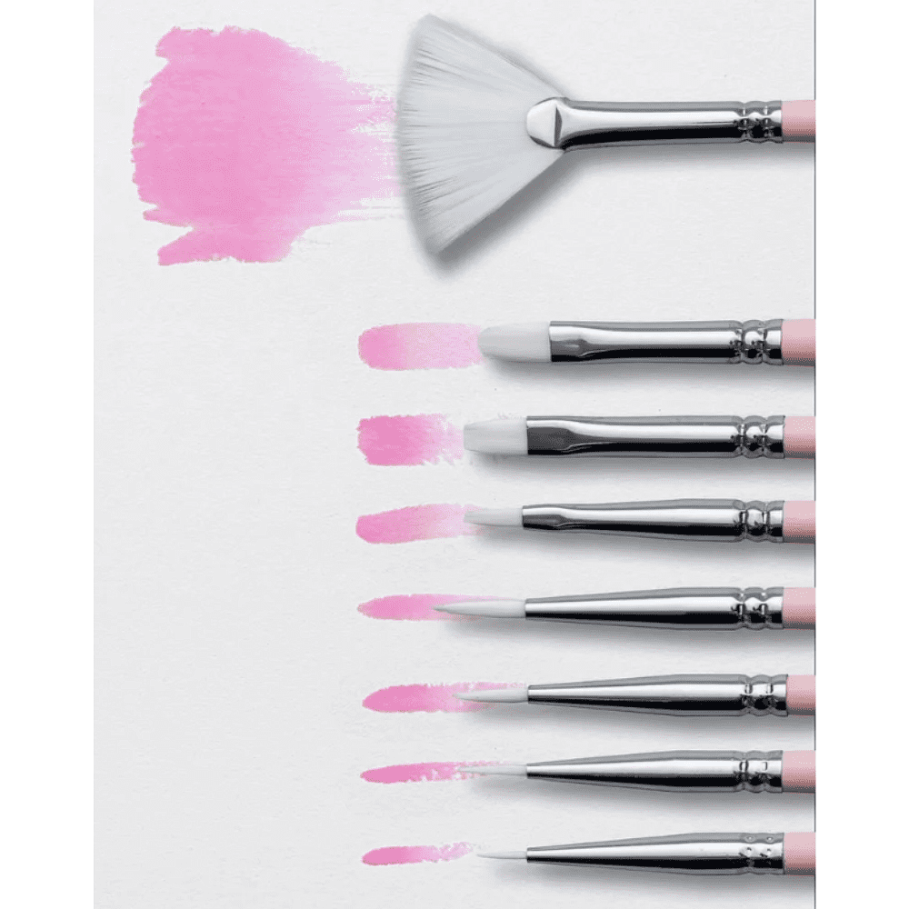 Набор кистей для рисования "Himi Little Bird", синтетика, 8 шт - 4