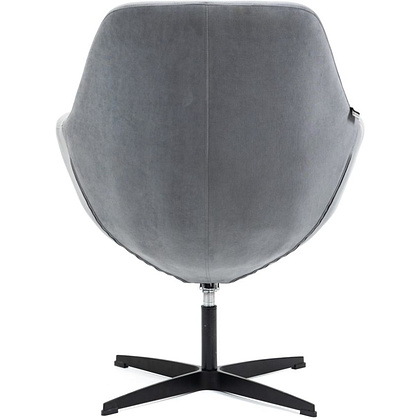 Кресло мягкое EVERPROF Rocky, ткань, серый, металл - 4