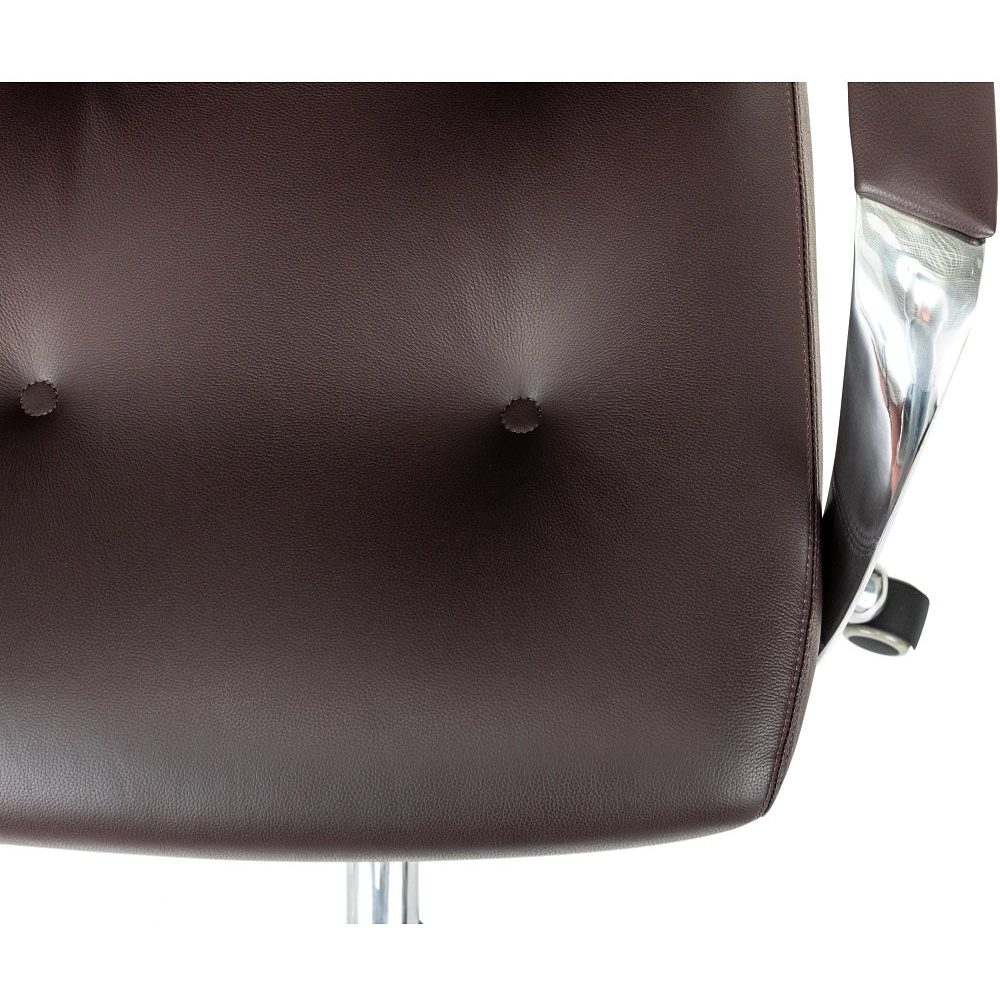 Кресло для руководителя Бюрократ DAO, кожа, коричневый - 7