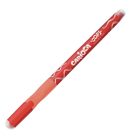 Ручка капиллярная-гелевая "Oops пиши-стирай", 0.7 мм, красный, стерж. красный