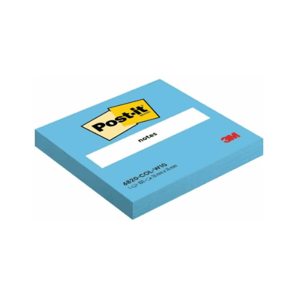 Бумага для заметок "Post-it", 76х76 мм, 100 листов, ассорти - 4