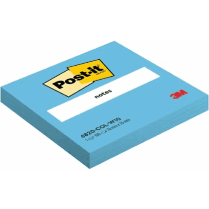 Бумага для заметок "Post-it", 76х76 мм, 100 листов, ассорти - 4