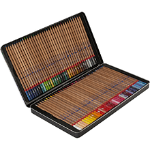 Цветные карандаши "Мастер-Класс", в жестяном пенале, 72 цвета