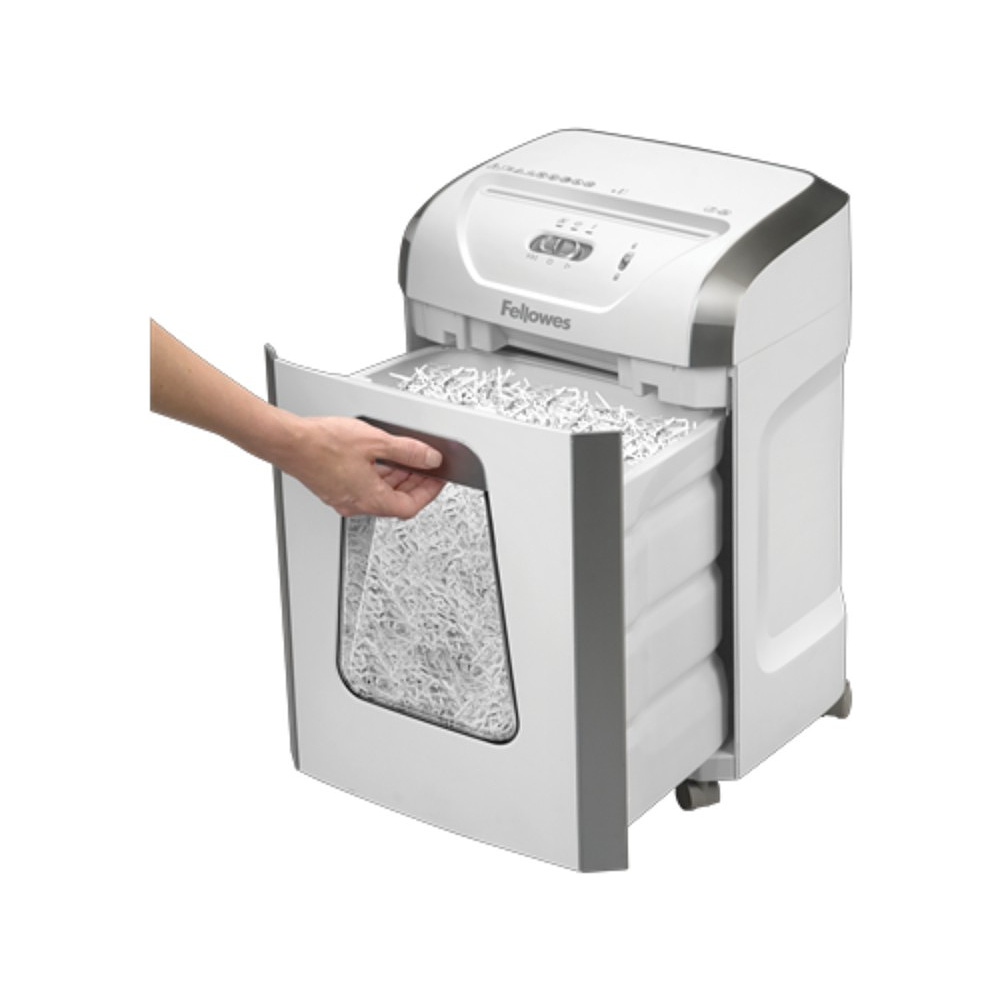 Уничтожитель Fellowes PowerShred 15C, DIN P-4, 4х40мм, 15 листов, 19 литров - 6