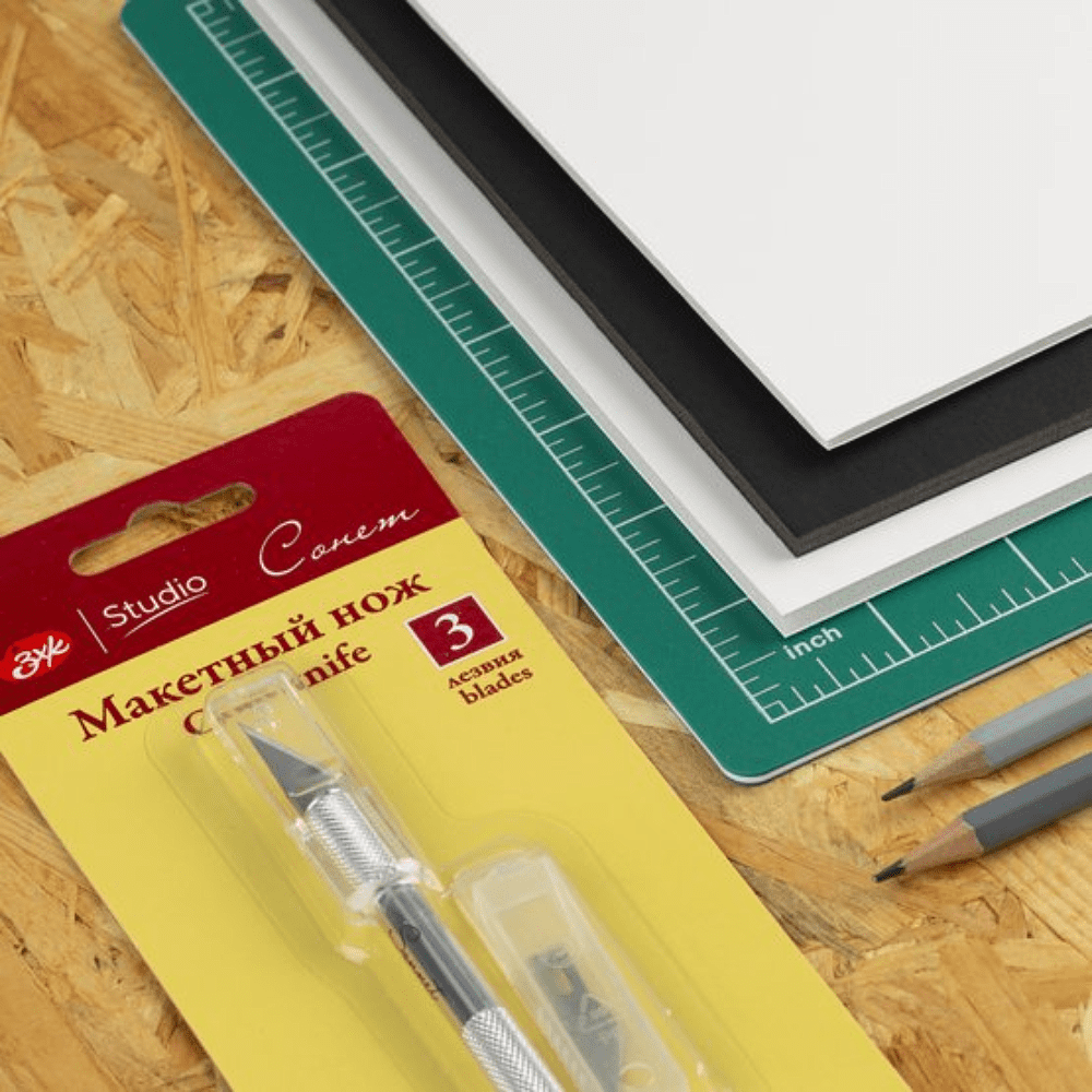 Пенокартон "Сонет", набор 5 штук, А4, 0.3 см, белый - 8