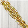 Гирлянда-дождик "Мерцание полос", 9х150 см, фольга, жёлтый - 8
