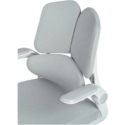 Кресло детское YOKA YC-10 Vally, сетчатая ткань, серый, пластик, белый - 7