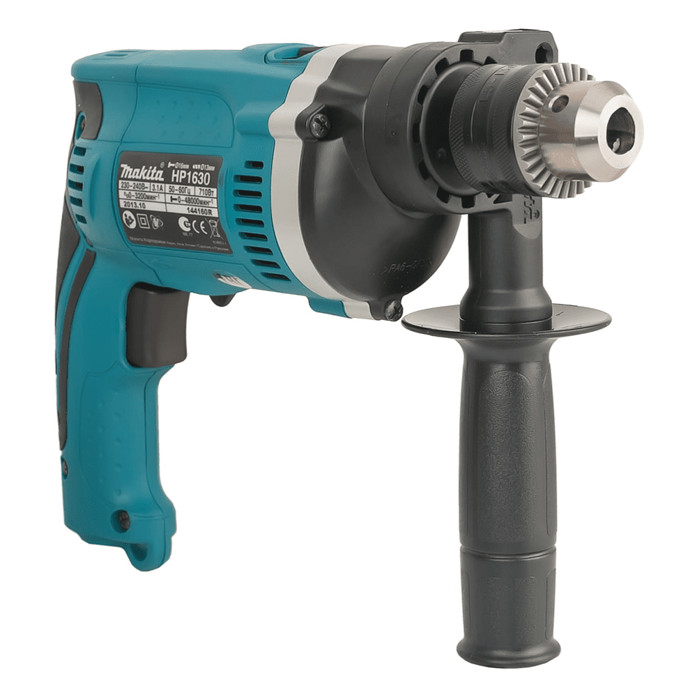 Дрель MAKITA HP1630, 710 Вт, ЗП 1.5-13 мм - 6