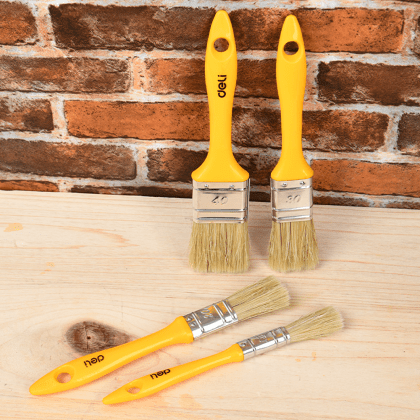 Кисть малярная Deli YS EDL509136, плоская, 2.4"-60 мм, смешанная щетина - 3