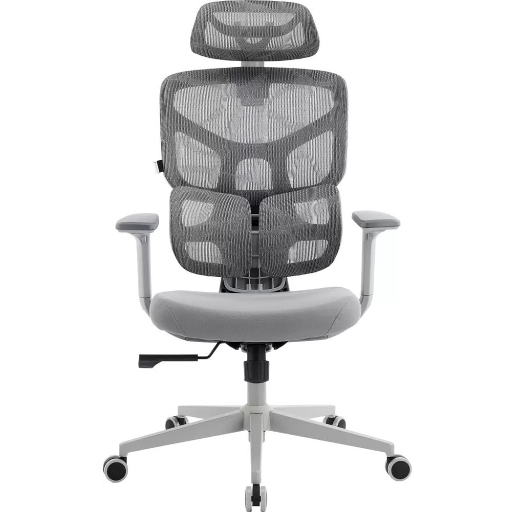 Кресло эргономичное EVERPROF Omega, Grey сетка, серый, металл, корпус серый - 2