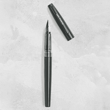 Ручка перьевая EF "Малевичъ", металл, с конвертером, мокрый асфальт - 2