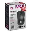 Мышь Defender Optimum MB-160, проводная, 1000 dpi, 3 кнопки, черный - 4