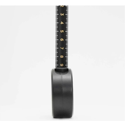 Рулетка Deli HS EHT8316, 3 м х 16 мм, Soft Touch, черный - 8