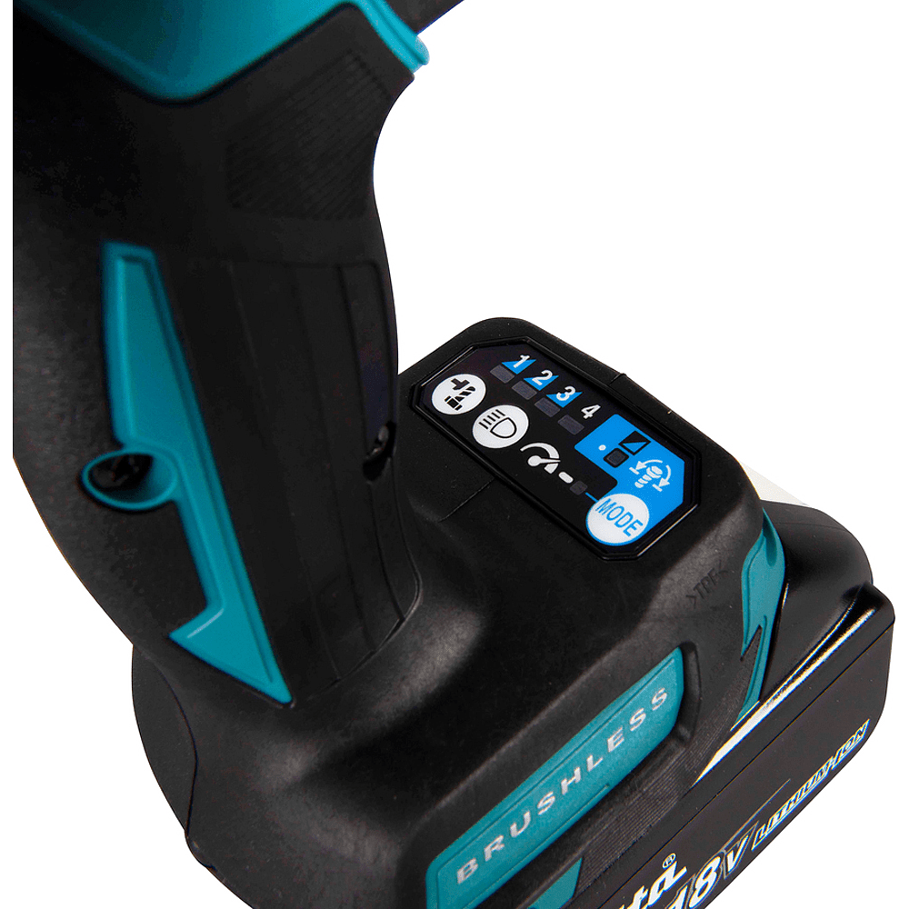 Аккумуляторный гайковерт MAKITA DTW300RTJ, 18 В, 330 Нм, 1/2", 5.0Ачx2, кейс - 9