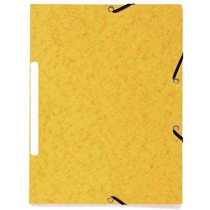 Папка на резинках "Manila", A4, 15 мм, желтый