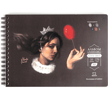 Скетчбук для пастели "GrafArt" с калькой