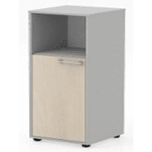 Коллекция Титан Шкаф средний узкий ТН431/2+ТНД21Л/П+ТНТ40/2