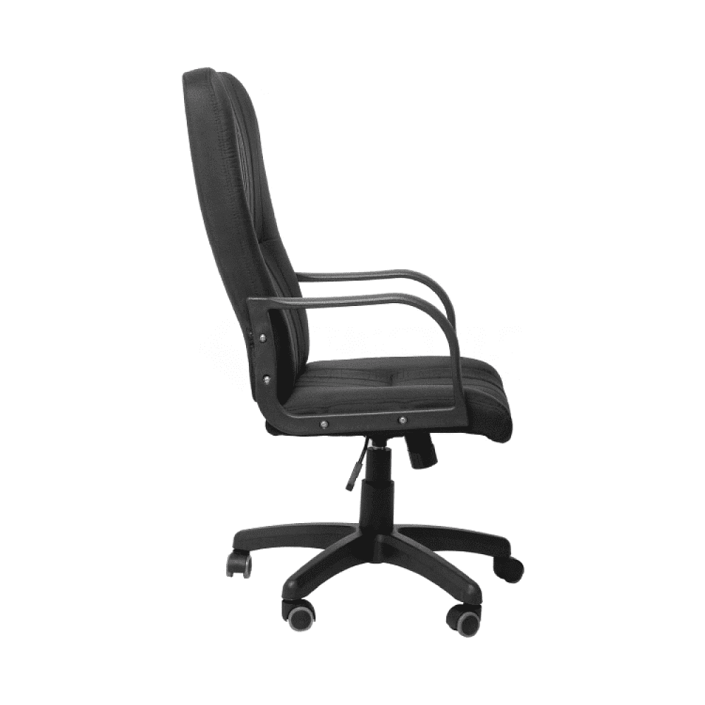 Кресло для руководителя ПМК KS Эксперт PL ткань, черный, пластик - 2