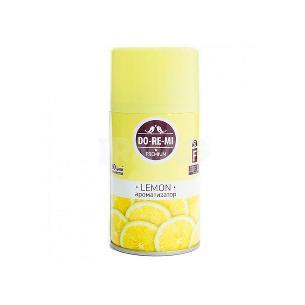 Освежитель воздуха "До-Ре-Ми Премиум" сменный баллон, 250 мл, лимон