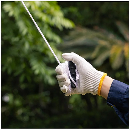 Высоторез-сучкорез с секатором штанговый DELI DL580512, серебристый, зеленый - 6