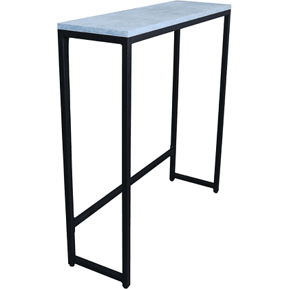 Стол консольный RION ALLERD, черный муар, Бетон