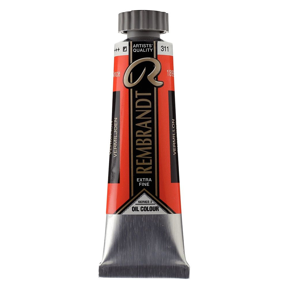 Краски масляные "Rembrandt", 311 киноварь, 15 мл, туба