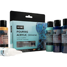 Краски акриловые для пуринга "HIMI"