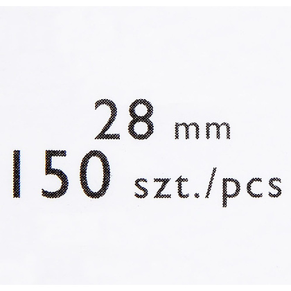 Скрепки "Q-Connect", 28 мм, 150 шт, ассорти - 3