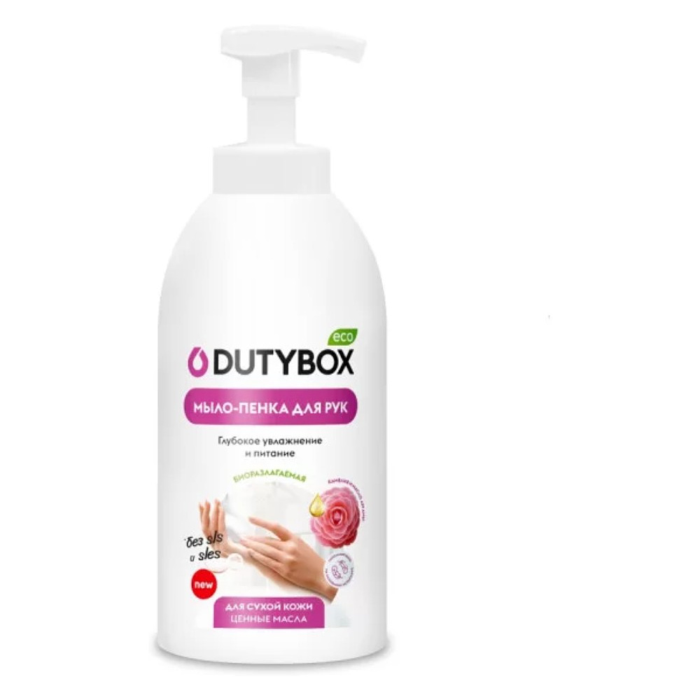 Мыло-пена Dutybox Камелия, экологичное, 500 мл