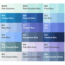 Маркер перманентный "Copic Sketch", B-04 таитянский синий