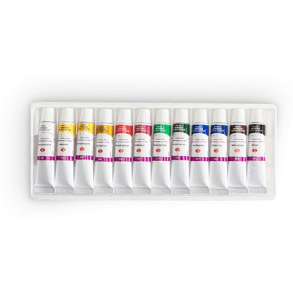 Краски акриловые "Сонет", 12 цветов, 10 мл. - 2